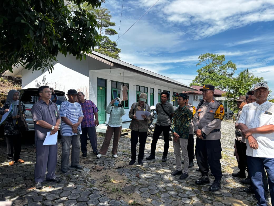 Panitera PA Tarakan Menghadiri Undangan Pelaksanaan Constatering dari Panitera PN Tarakan 