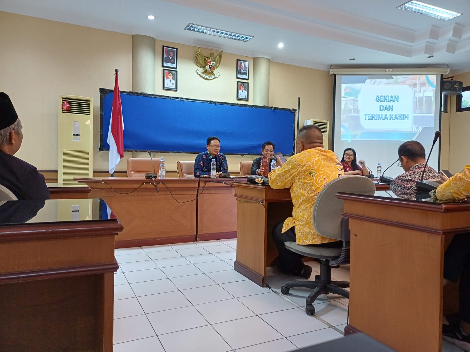 Rapat Koordinasi terkait Peraturan Wali Kota Tarakan Nomor 30 Tahun 2021 dan Nomor 4 Tahun 2021 