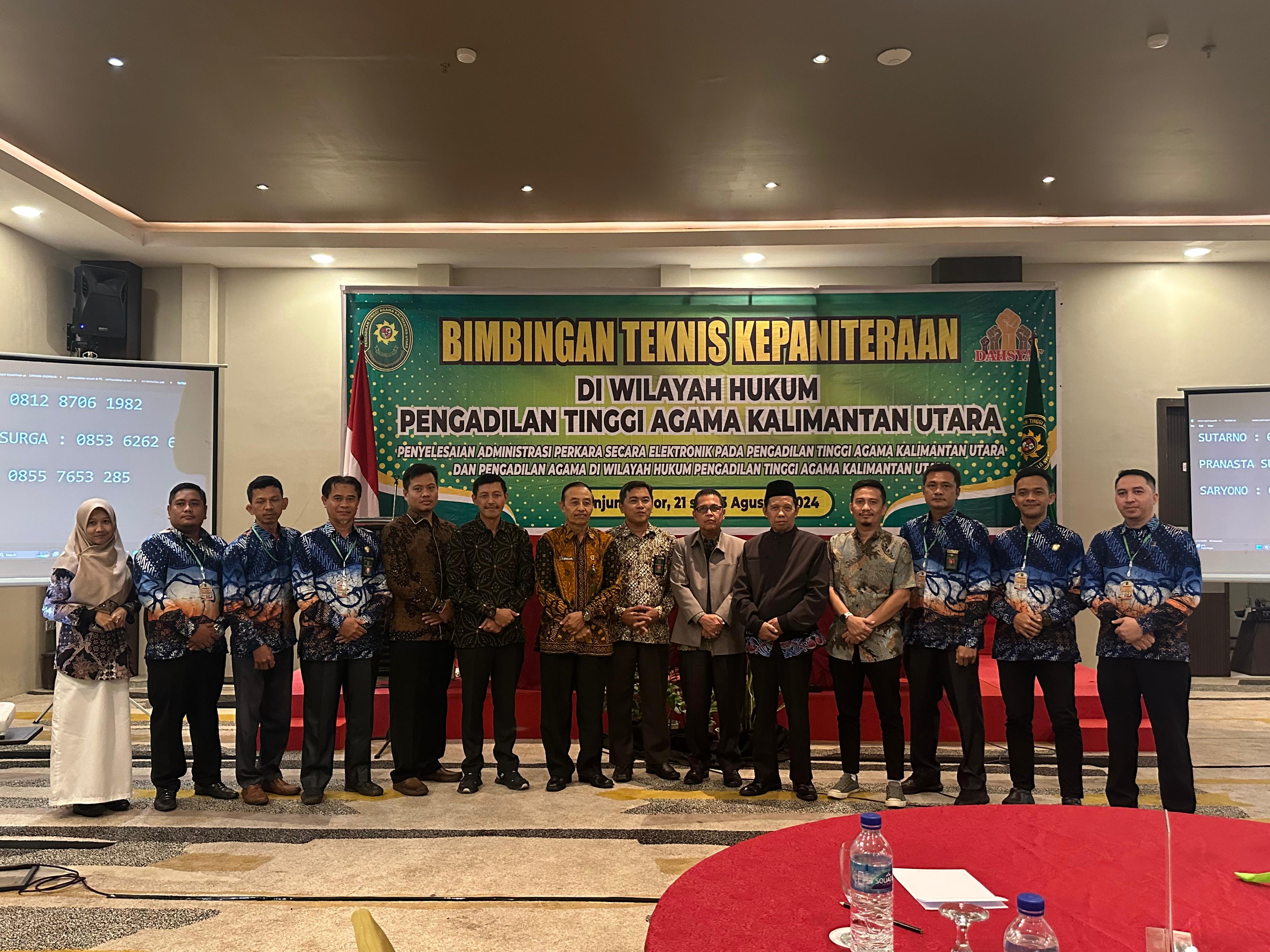 Bimbingan Teknis Kepaniteraan 