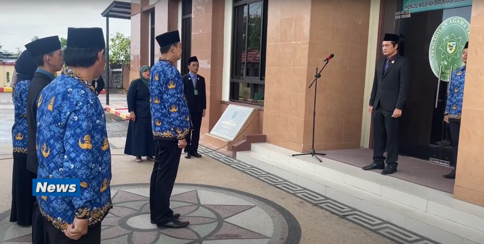 Upacara Hari Lahir Pancasila di PA Tarakan